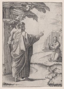 Sint Paulus en de Franciscaanse monnik