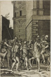 Keizer bevrijdt de slaaf Androcles