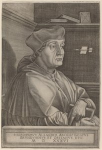 Hieronymus Alexander, Aartsbisschop van Brindisi door Agostino dei Musi