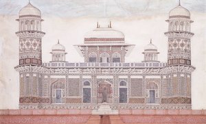 Het Graf van de Itmad-ud-daula