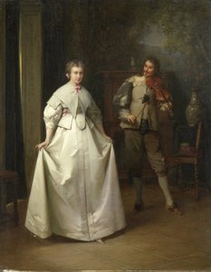 De Dans door Aimé Gabriel Adolphe Bourgoin