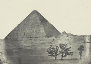 Piramide van Cheops, Midden-Egypte door Aimé Rochas