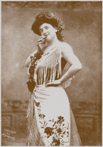 Emma Calvé als Carmen