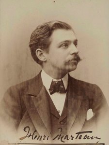 Portret van de violist en componist Henri Marteau 1874-1934, 1898 door Aime Dupont