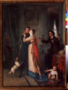 Terugkeer van de oorlog door Akim Egorovich Karneev