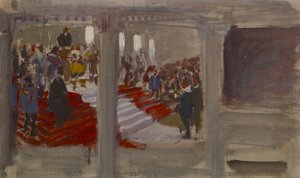 Zonder titel door Akseli Gallen-Kallela