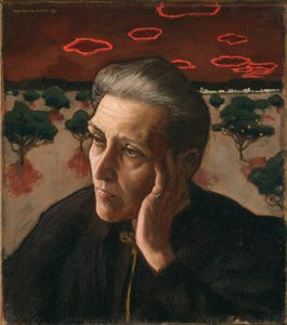 Portret van de moeder van de kunstenaar, 1896
