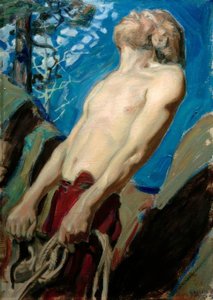 A. Gallen-Kallela, Diefstal van de Sampo door Akseli Valdemar Gallen Kallela