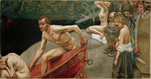 Aan de rivier Tuonela door Akseli Valdemar Gallen Kallela