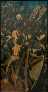 Diefstal van de Sampo door Akseli Valdemar Gallen Kallela