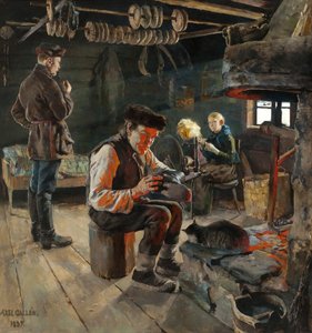 Het rustieke leven door Akseli Valdemar Gallen Kallela
