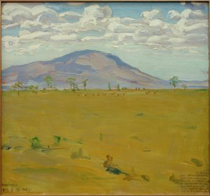 Mount Kenya - Wakamba Vlakte door Akseli Valdemar Gallen Kallela