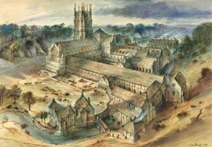 Fountains Abbey, 12e eeuw, ca. 1950-1970