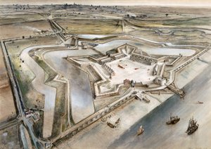 Tilbury Fort, 17e eeuw, circa 1960s door Alan Ernest Sorrell