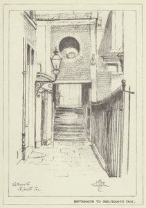 Ingang naar Serjeants Inn