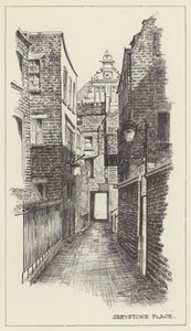 Greystoke Place door Alan Stapleton