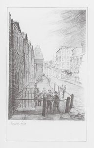 London Lanes: London Lane (litho)