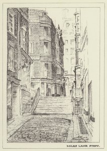 Miles Lane Steps door Alan Stapleton
