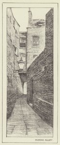 Passing Alley door Alan Stapleton