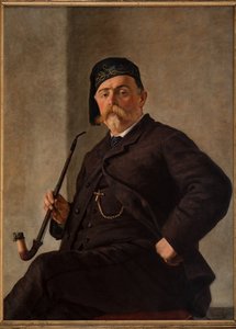 Man met Pijp door Albano Lugli