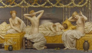 Een zomernacht door Albert Joseph Moore