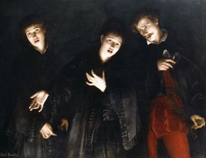 Drie Zangers door Albert Alexander Paul Rouffio