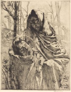 Een martelaar door Albert Besnard