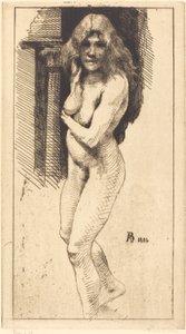 Carmen naakt staand