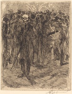 In de menigte door Albert Besnard