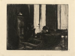 Intimiteit door Albert Besnard