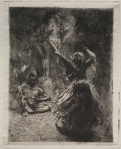 De danseres, circa 1900