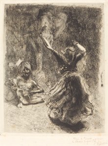 De danseres van Tanjore door Albert Besnard
