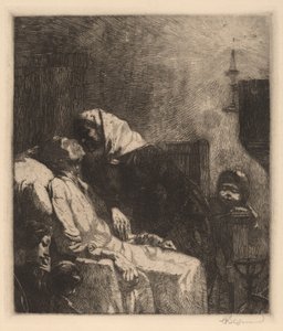 Het Einde door Albert Besnard
