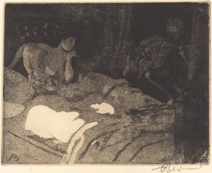 Het raadsel door Albert Besnard