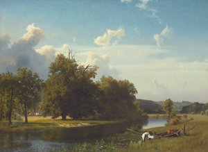 Een rivierlandschap, Westfalen