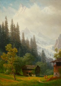 Alpenlandschap door Albert Bierstadt