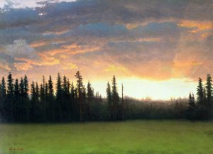 Zonsondergang in Californië
