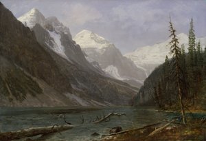 Canadese Rockies door Albert Bierstadt