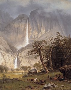 Cho-looke, de Yosemite Waterval, 1864