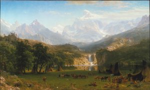  door Albert Bierstadt