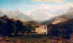 De Rocky Mountains, Landers Peak, 1863