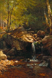 Thompson Cascade, Witte Bergen