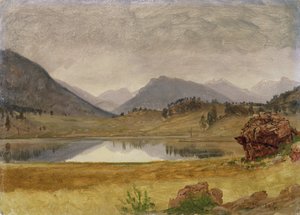 Wind River Country, ca. 1860 door Albert Bierstadt