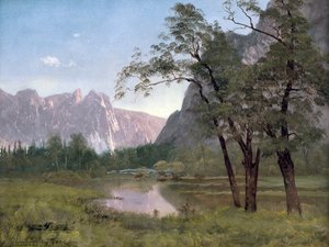 Yosemite Valley door Albert Bierstadt