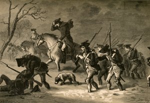 De mars van Valley Forge, 1877