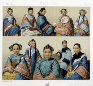 Verschillende soorten vrouwen in China - in 