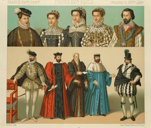 Le Costume Historique door Auguste Racinet, IV Volume door Albert Charles August Racinet