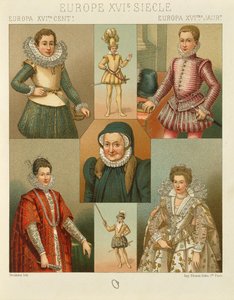 "Le Costume Historique" (The Complete Costume History) door Auguste Racinet, Volume IV door Albert Charles August Racinet