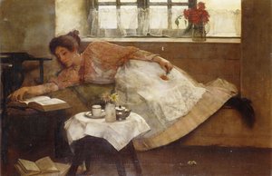 Een Theetijd Rust, 1892