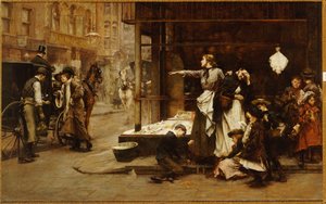Zusters, 1905 door Albert Chevallier Tayler